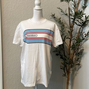 Harley-Davidson Adult Size Classic White Graphic Tee Size Large